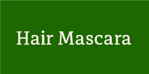 Hair Mascara